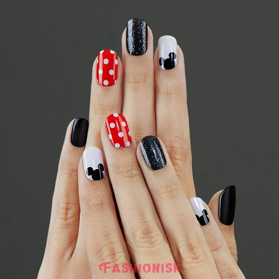 Classic Mickey and Minnie Polka Dots