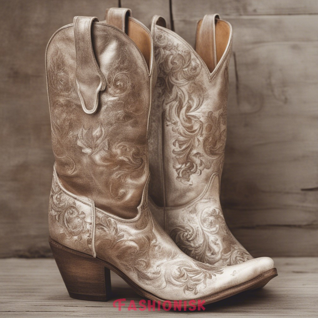 Cowboy Boots Bridal Footwear
