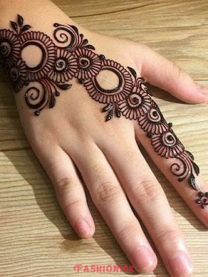 Easy Mehndi Designs for EID