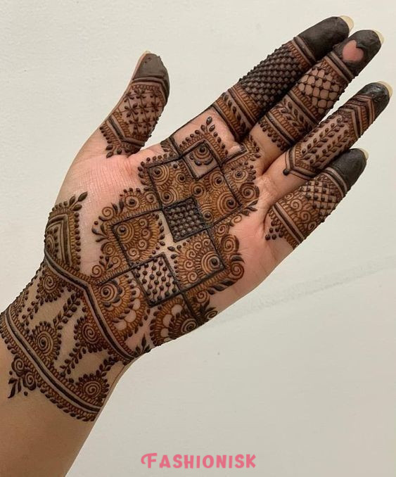 Front Hand Mehndi Design for EID