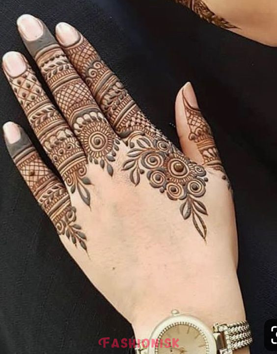 Full Hand Mehndi Designs for EID