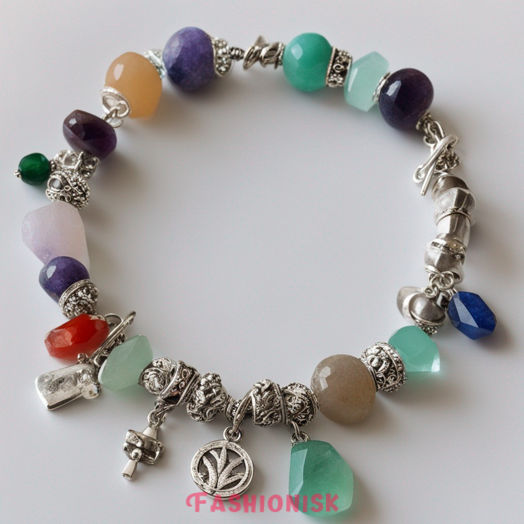 Gemstone Charms Bracelets