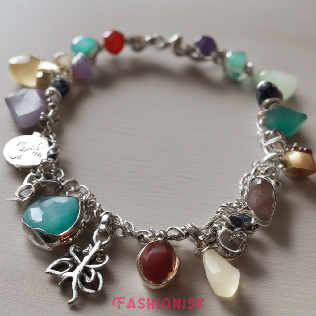 Gemstone Charms Bracelets