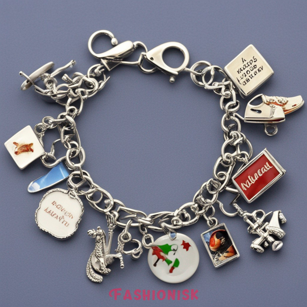 Hobbies and Interests Italian Charm Bracelet