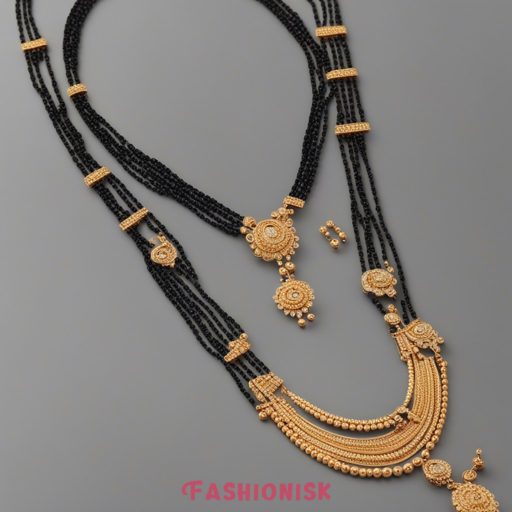 Layered Luxury Modern Mangalsutra Design