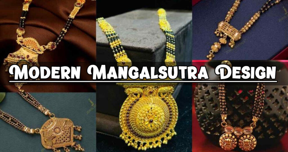 Modern Mangalsutra Design