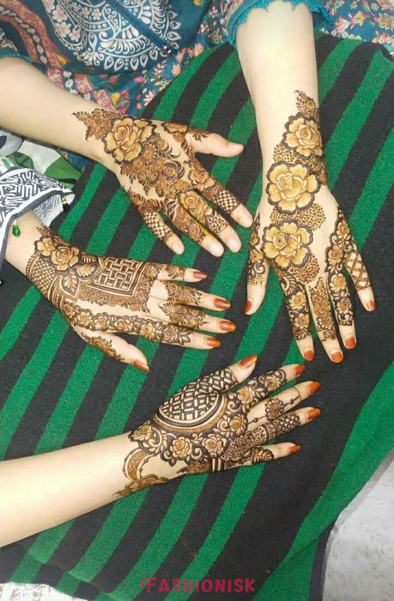 Palm Mehndi Design