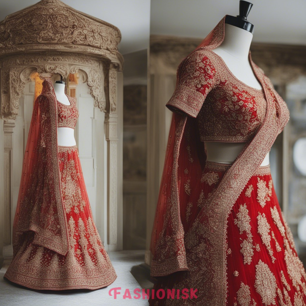 Royal Red Bridal Lehenga