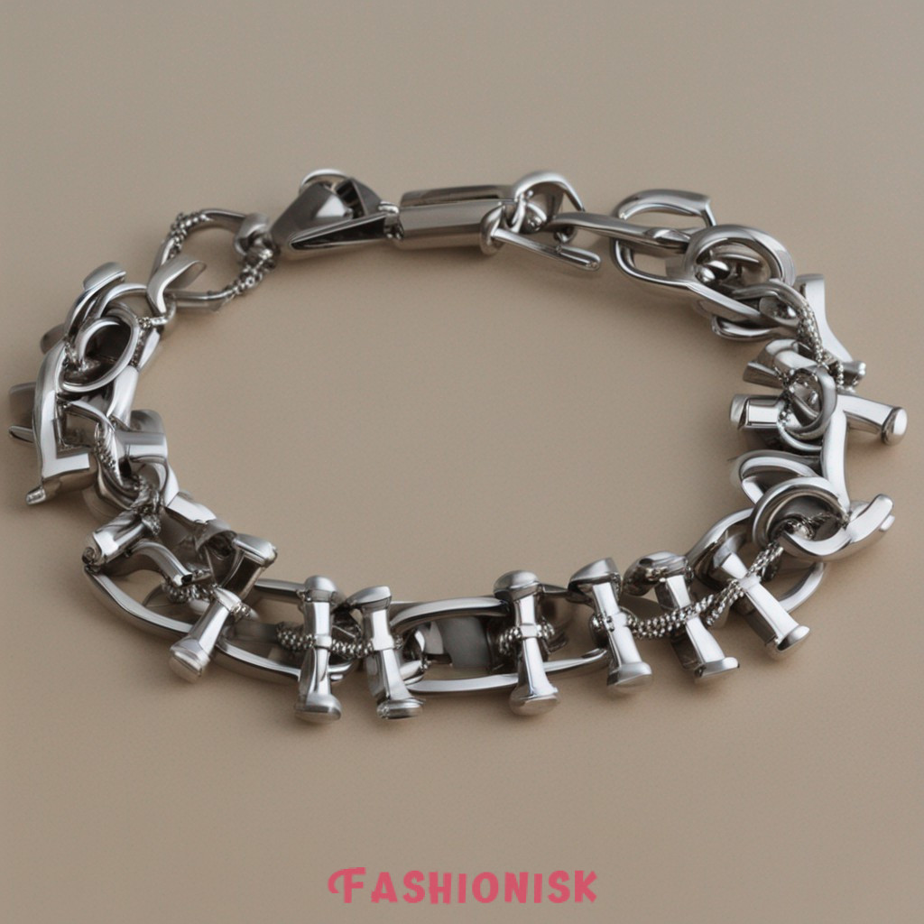 Stainless Steel Italian Charm Bracelet