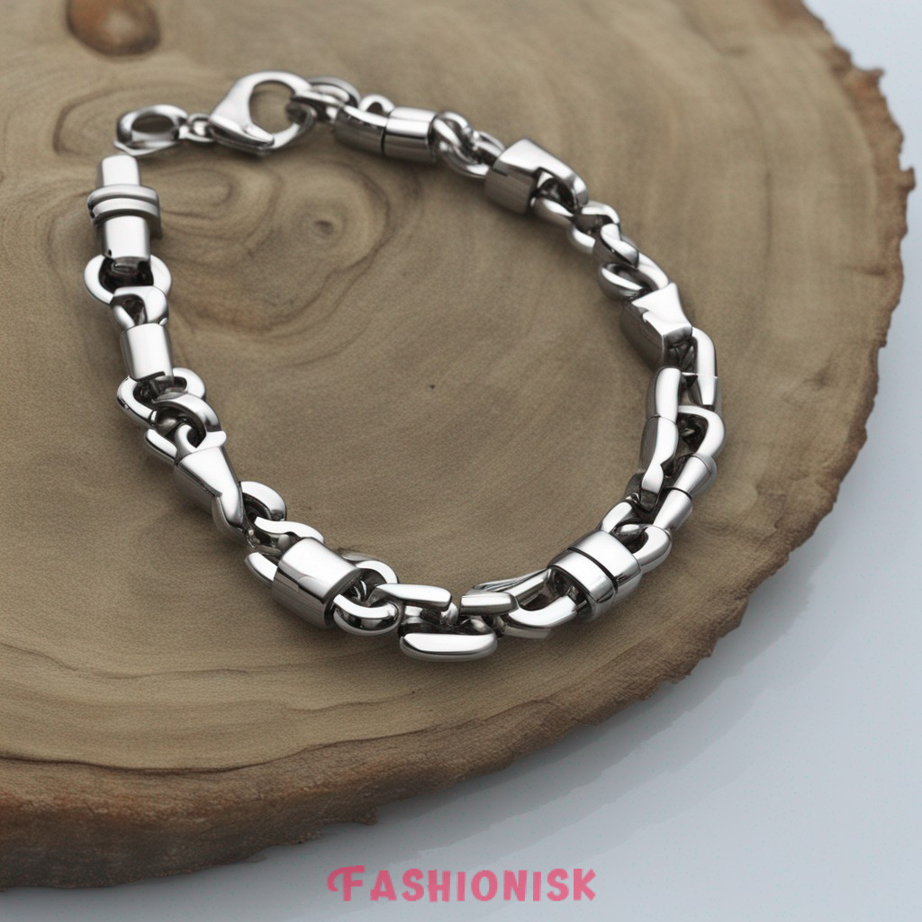 Stainless Steel Italian Charm Bracelet