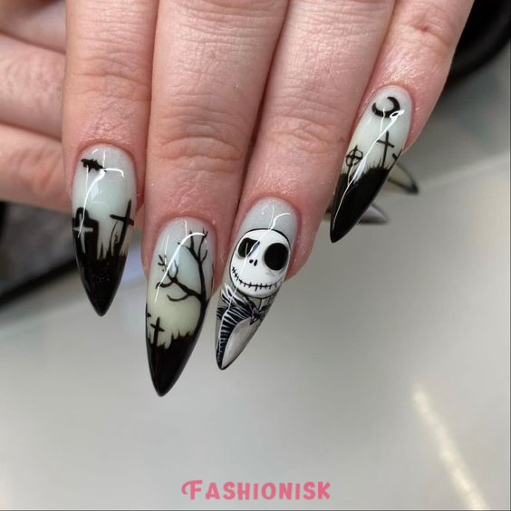 The Nightmare Before Christmas Gothic Touches