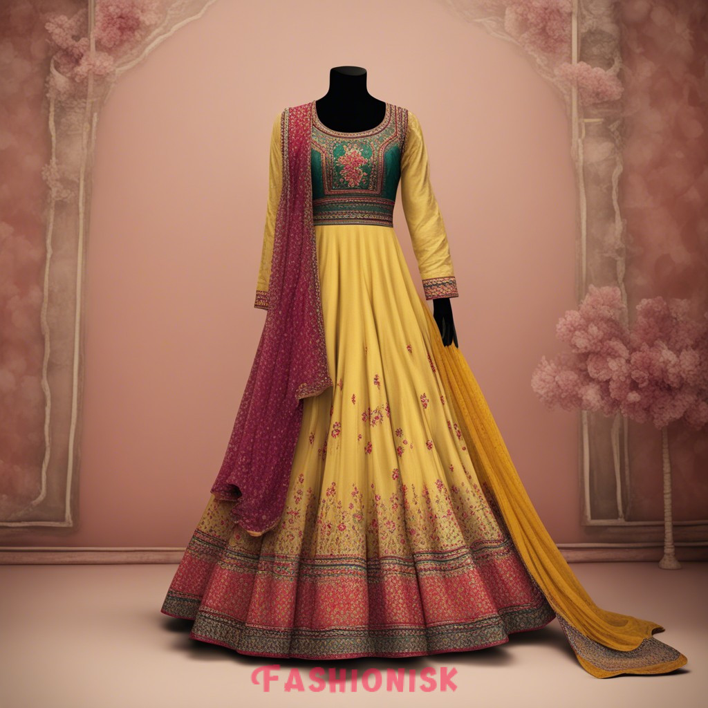 Anarkali Style Suit Garba Dress for Women