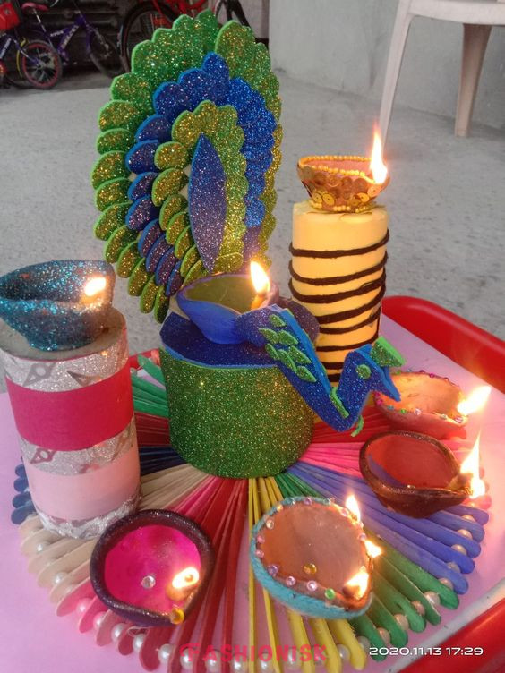Crafty Clay Pot Luminaries Diwali Decoration Ideas