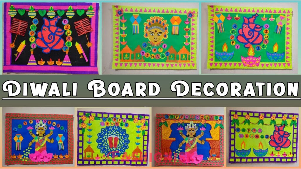 Diwali Board Decoration
