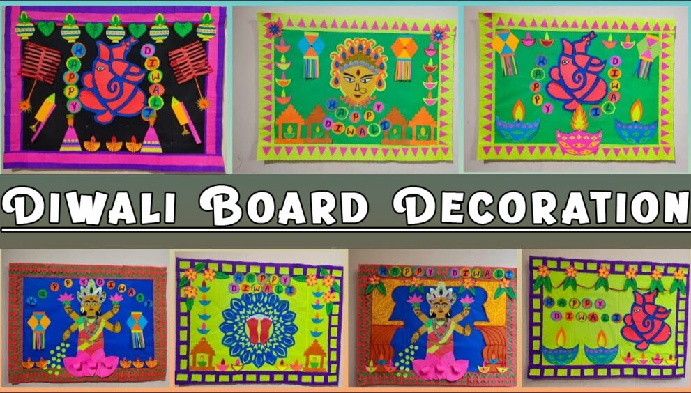 Diwali Board Decoration