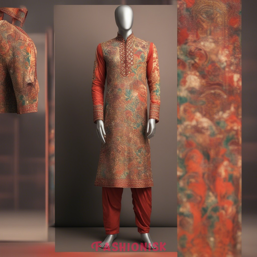 Kurta and Churidar Garba Dress For Male