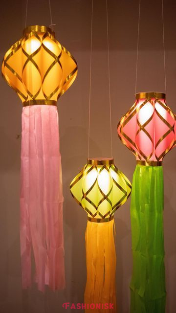 Luminous Lanterns Diwali Decoration Ideas