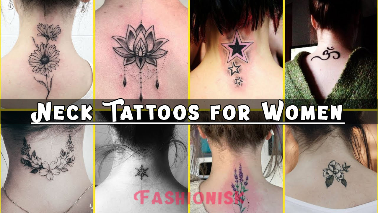 Neck Tattoos for Women