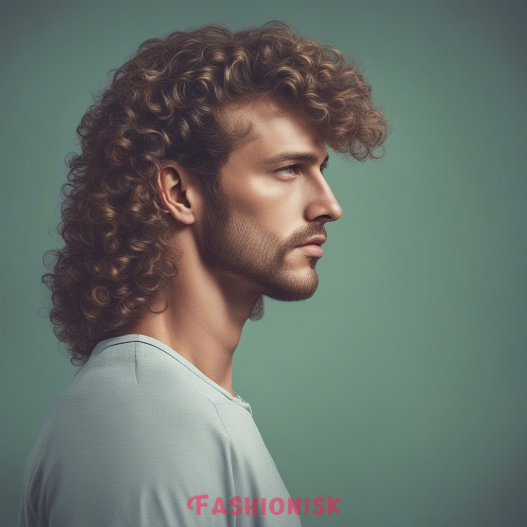 The Classic Curly Mullet