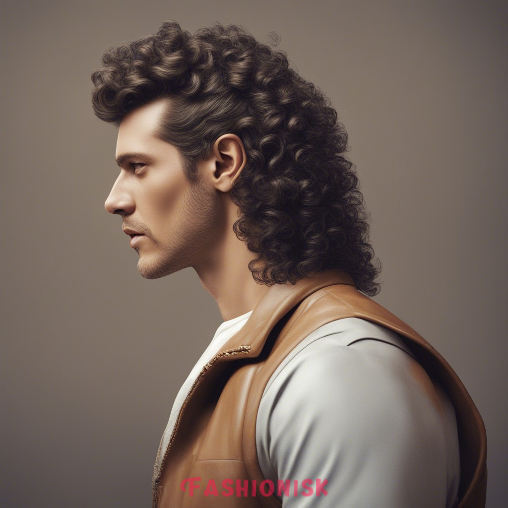 The Classic Curly Mullet