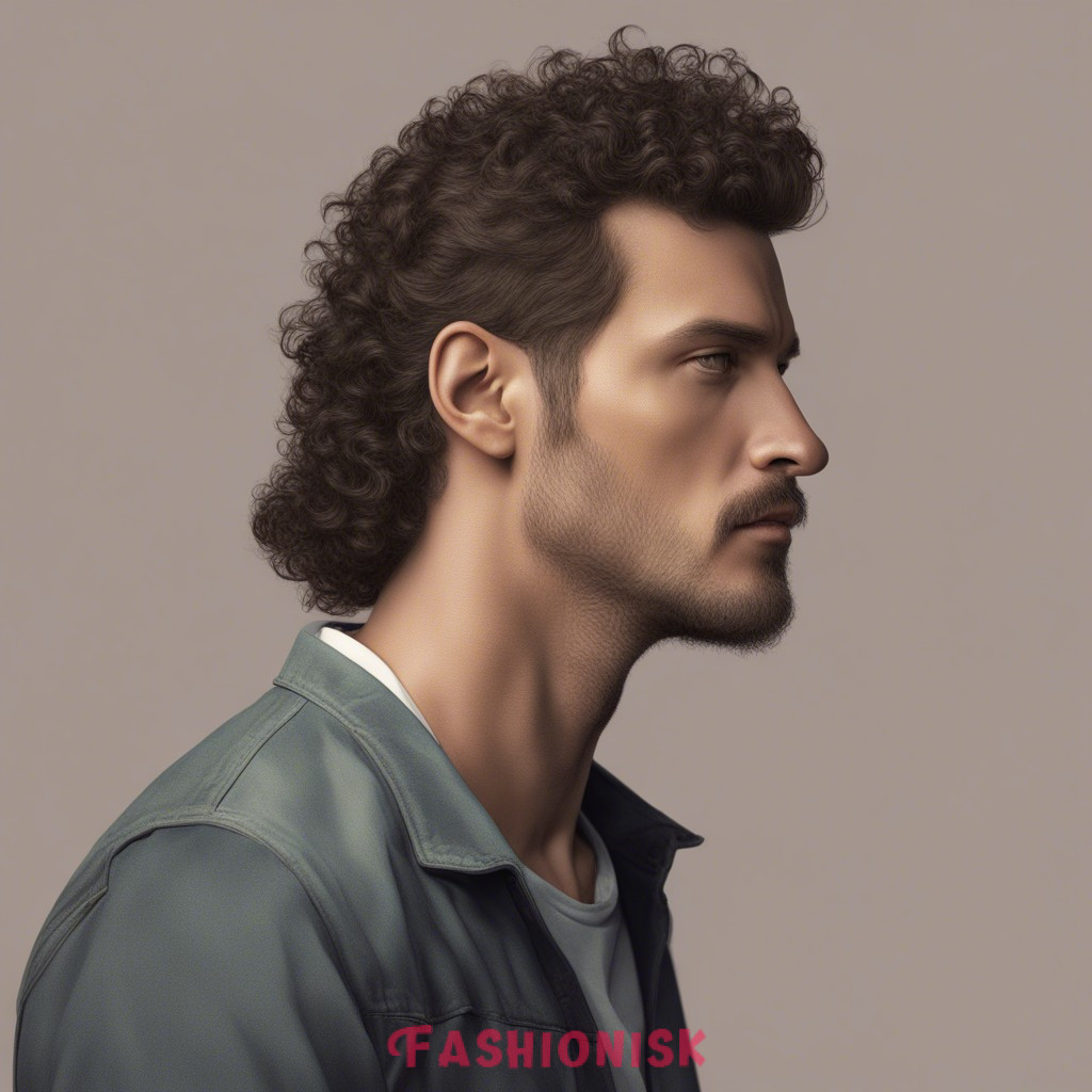 The Classic Curly Mullet