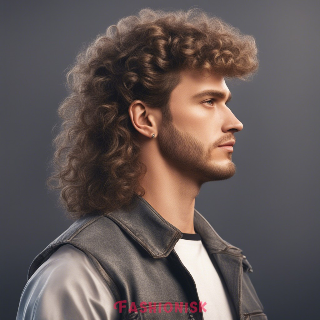 The Classic Curly Mullet