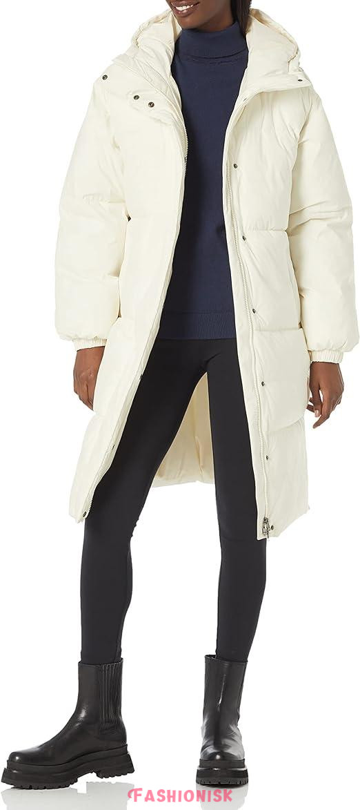 Amazon Basics Long Puffer Coat