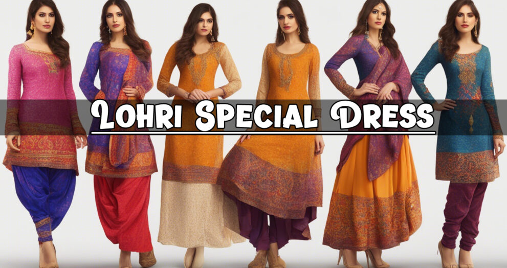 Lohri Special Dress