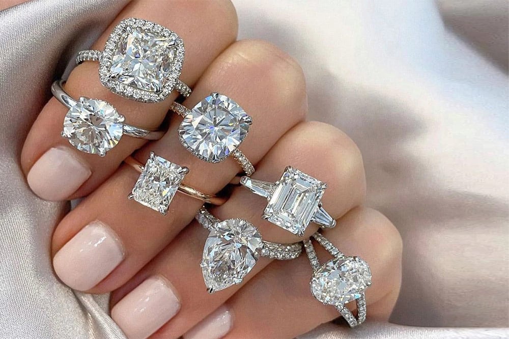 Custom Diamond Rings