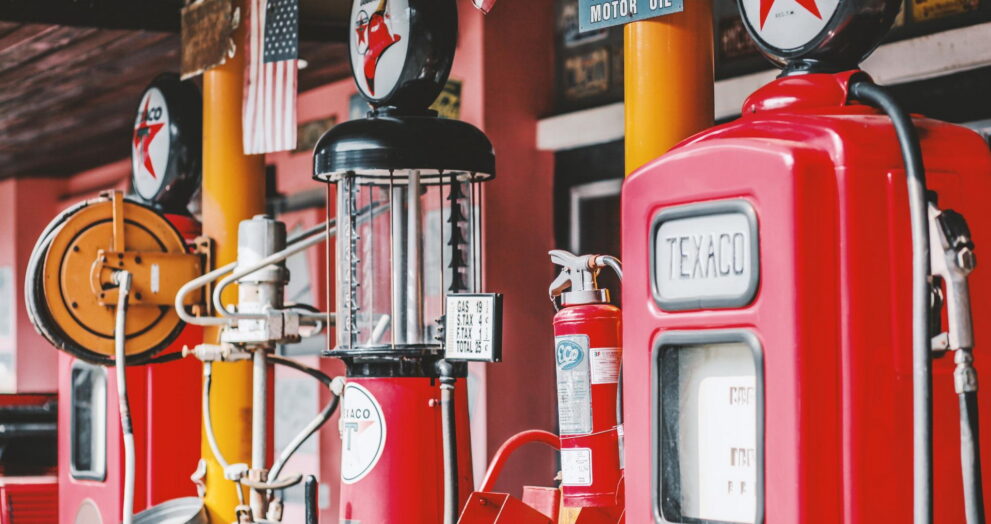 Old Gas Pumps