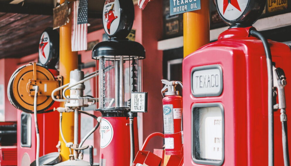 Old Gas Pumps