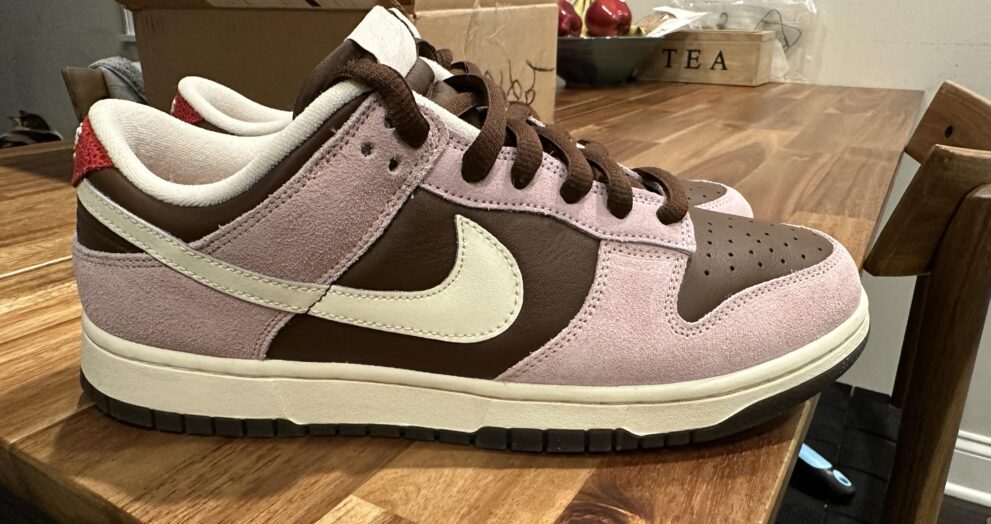 Pink and Brown Dunks