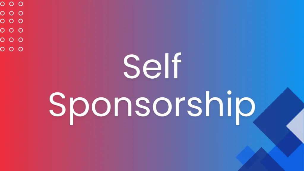 Self-Sponsorship