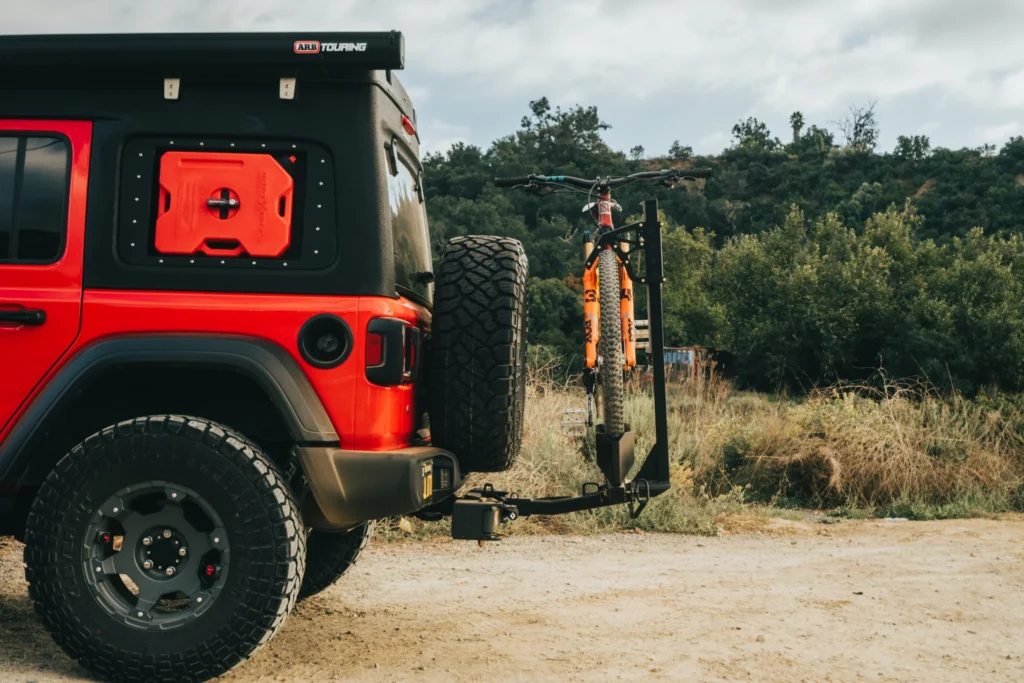 Bike Rack for a Jeep Wrangler