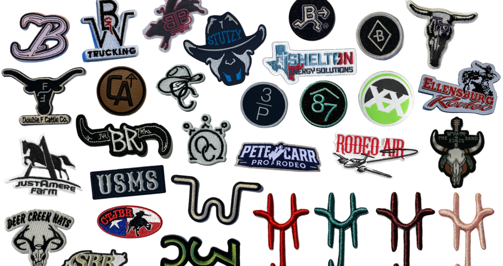 Cowboy PVC Patches