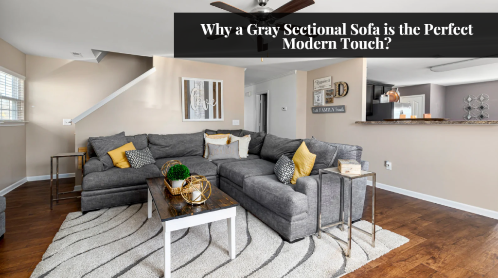 Gray Sectional Sofa