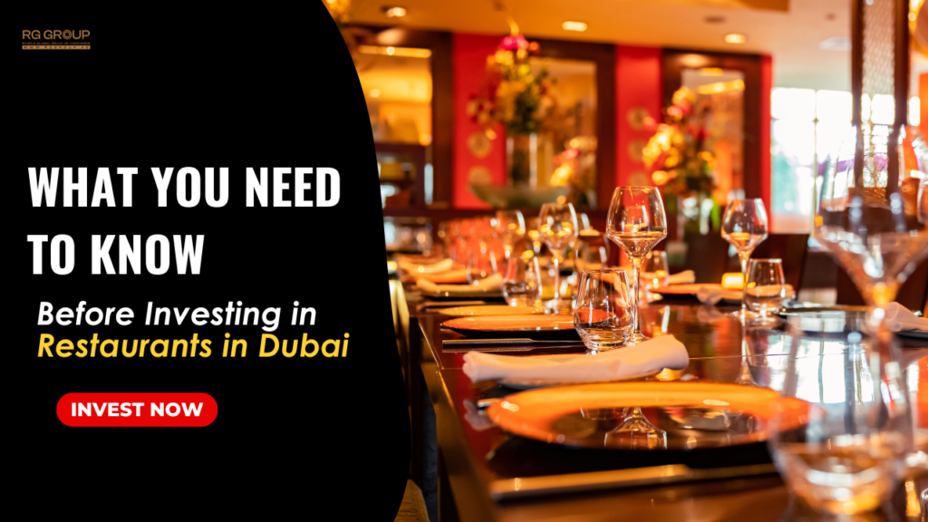 Investing in Restaurants in Dubai