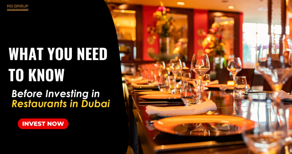 Investing in Restaurants in Dubai