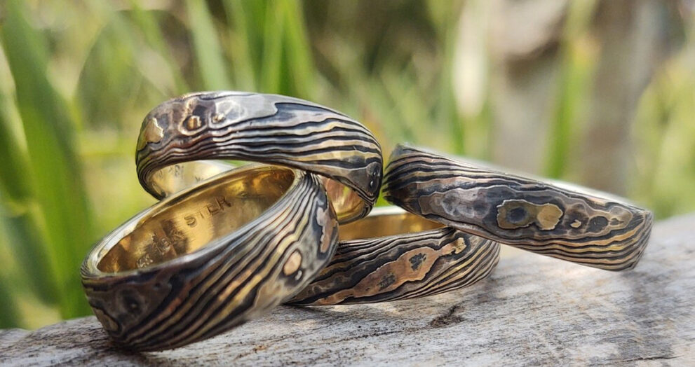 Mokume Gane Jewelry