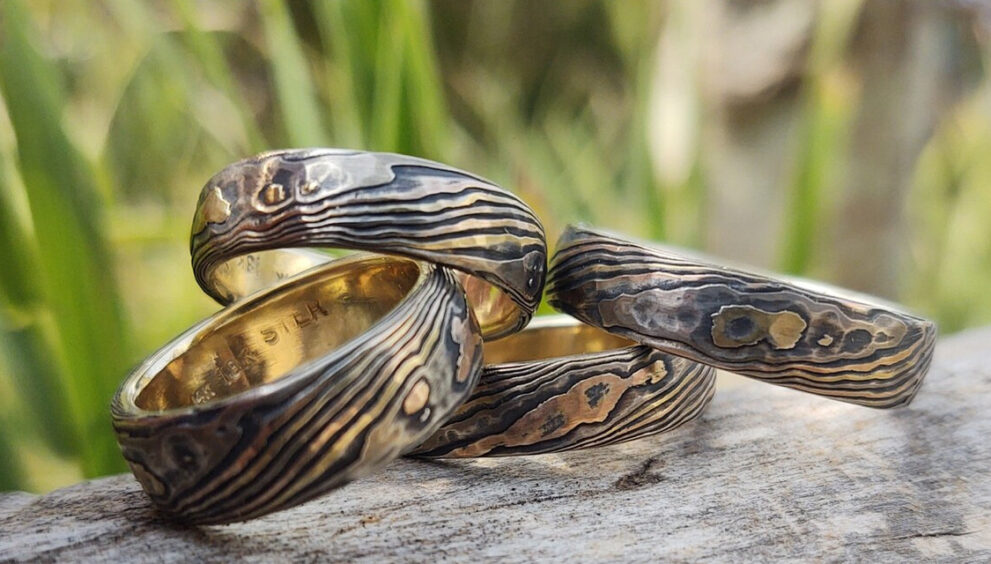 Mokume Gane Jewelry