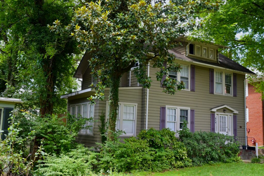 A suburban house in Rockville, MD