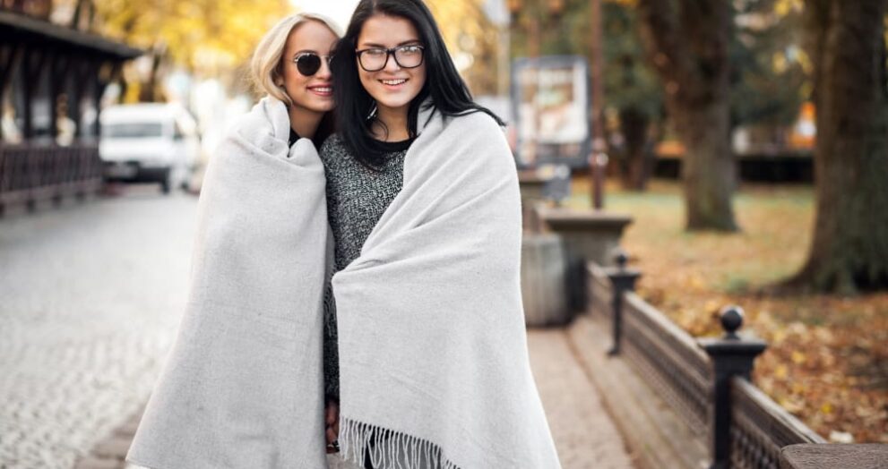 Cashmere Poncho