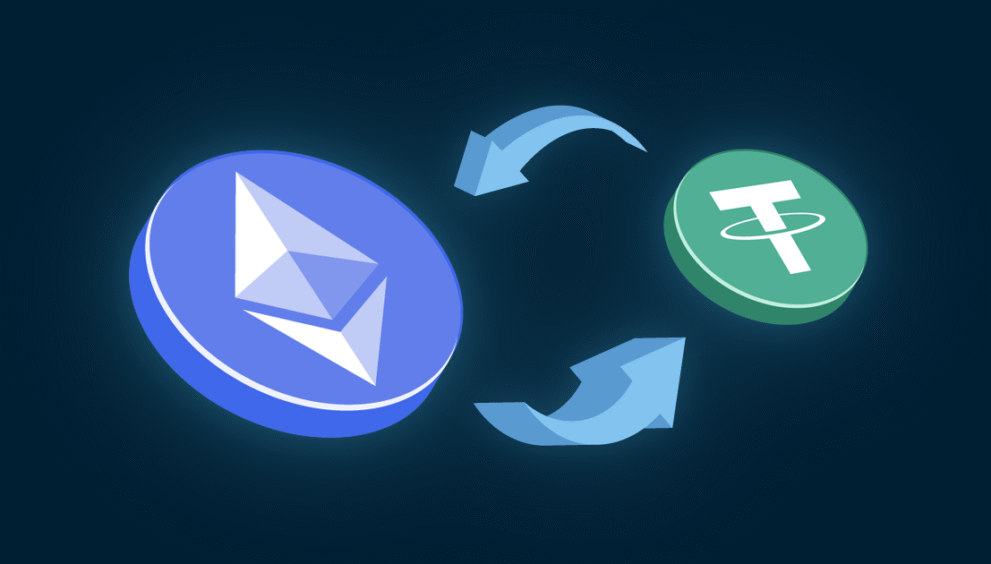 ETH and USDT