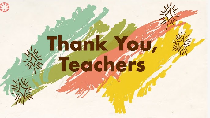 Thank You Teacher