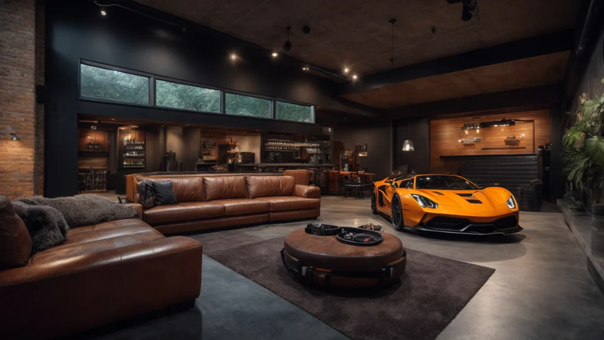 Turn Your Garage or Basement into a Stylish Oasis