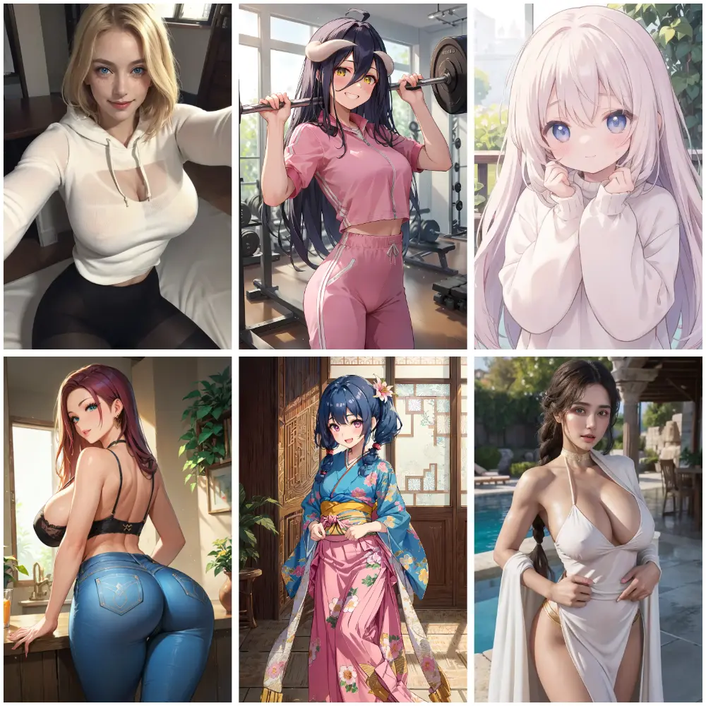 AI MILF Characters