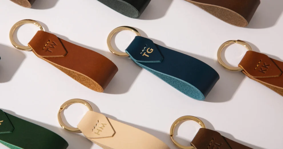 Luxury Leather Key Chains