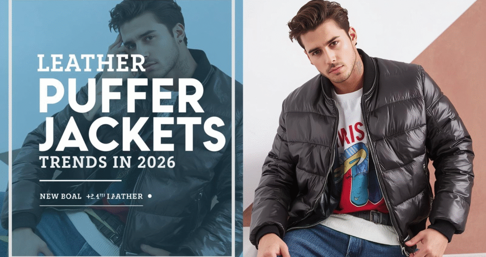 Leather Puffer Jackets