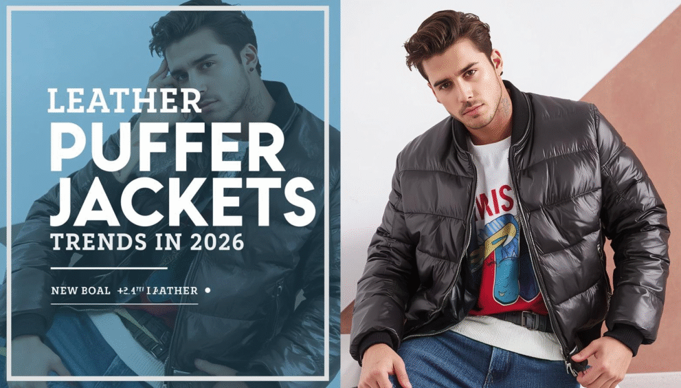 Leather Puffer Jackets