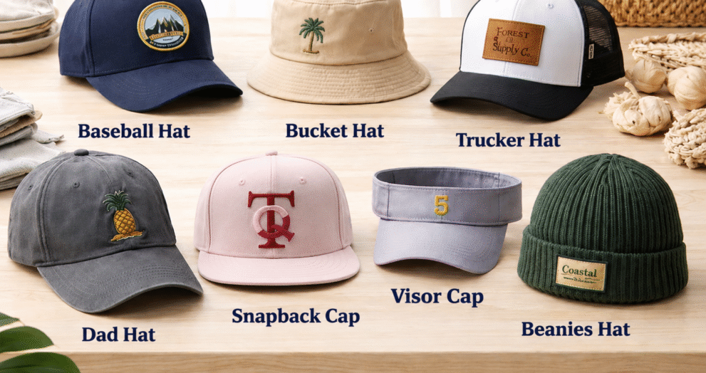 types of hats